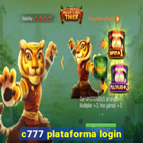 c777 plataforma login